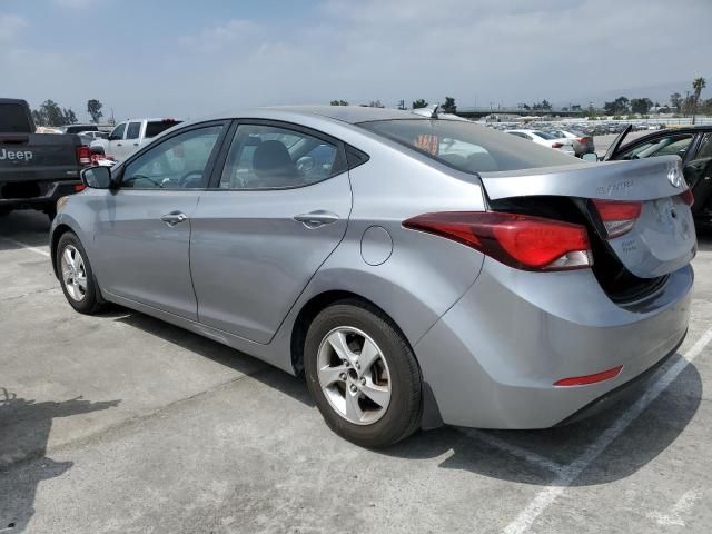 2016 Hyundai Elantra SE