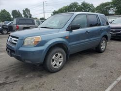 Salvage cars for sale at Moraine, OH auction: 2006 Honda Pilot LX