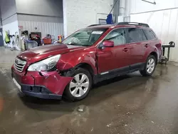 Vehiculos salvage en venta de Copart Ham Lake, MN: 2011 Subaru Outback 2.5I Limited