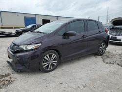 Salvage cars for sale from Copart Haslet, TX: 2015 Honda FIT EX