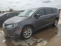 Salvage cars for sale at Grand Prairie, TX auction: 2018 Chrysler Pacifica Touring Plus