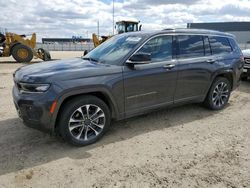 Salvage cars for sale at Nisku, AB auction: 2022 Jeep Grand Cherokee L Overland