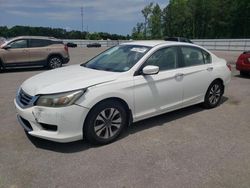 Salvage cars for sale from Copart Dunn, NC: 2013 Honda Accord LX