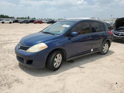 Salvage cars for sale at Houston, TX auction: 2007 Nissan Versa S