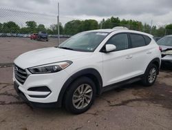 Salvage cars for sale at Chalfont, PA auction: 2017 Hyundai Tucson SE