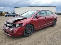 Honda salvage cars for sale: 2007 Honda Civic LX