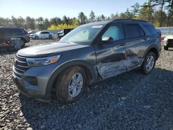 Salvage cars for sale at Windham, ME auction: 2023 Ford Explorer XLT
