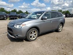 Salvage cars for sale at Central Square, NY auction: 2015 Mitsubishi Outlander SE