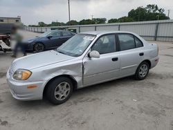 Salvage cars for sale from Copart Wilmer, TX: 2003 Hyundai Accent GL