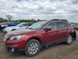 Salvage cars for sale at Des Moines, IA auction: 2016 Subaru Outback 2.5I Premium