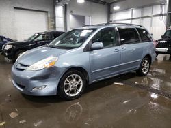 Salvage cars for sale from Copart Ham Lake, MN: 2006 Toyota Sienna XLE