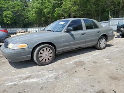 Salvage cars for sale at Austell, GA auction: 2011 Ford Crown Victoria Police Interceptor