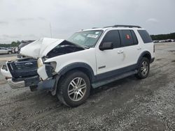 Salvage cars for sale from Copart Lumberton, NC: 2007 Ford Explorer XLT