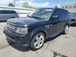 Salvage cars for sale at Littleton, CO auction: 2011 Land Rover Range Rover Sport SC
