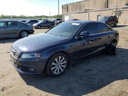 Salvage cars for sale at Fredericksburg, VA auction: 2009 Audi A4 Premium Plus