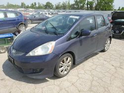 Salvage cars for sale from Copart Bridgeton, MO: 2009 Honda FIT Sport