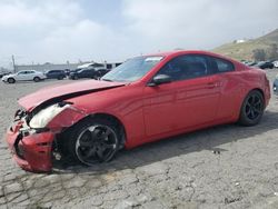 Salvage cars for sale at Colton, CA auction: 2007 Infiniti G35