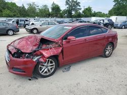 Salvage cars for sale at Hampton, VA auction: 2016 Ford Fusion SE