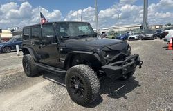 Jeep Wrangler Unlimited Sport salvage cars for sale: 2015 Jeep Wrangler Unlimited Sport