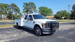 Salvage trucks for sale at Orlando, FL auction: 2008 Ford F350 Super Duty