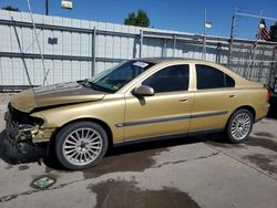 Volvo salvage cars for sale: 2001 Volvo S60 T5