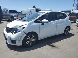 Salvage cars for sale at Hayward, CA auction: 2017 Honda FIT EX