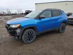 Salvage cars for sale from Copart Rocky View County, AB: 2019 Jeep Compass Trailhawk