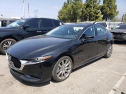 Salvage cars for sale from Copart Rancho Cucamonga, CA: 2022 Mazda 3 Premium