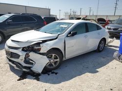 Salvage cars for sale at Haslet, TX auction: 2017 Chevrolet Malibu LS