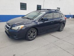 Salvage cars for sale at Farr West, UT auction: 2013 Subaru Impreza Sport Premium