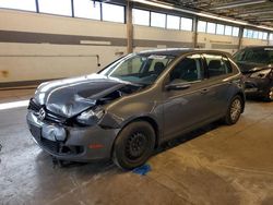 Salvage cars for sale from Copart Wheeling, IL: 2013 Volkswagen Golf