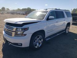 Salvage cars for sale from Copart Hillsborough, NJ: 2017 Chevrolet Suburban K1500 LT