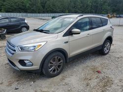 Salvage cars for sale from Copart Gainesville, GA: 2018 Ford Escape SE