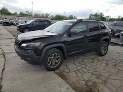 Jeep salvage cars for sale: 2020 Jeep Cherokee Trailhawk