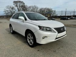 Salvage cars for sale at North Billerica, MA auction: 2013 Lexus RX 350 Base