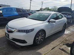 Salvage cars for sale from Copart Chicago Heights, IL: 2015 Acura TLX
