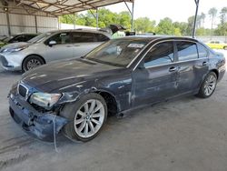 Salvage cars for sale at Cartersville, GA auction: 2007 BMW 750