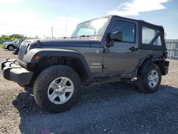 Jeep salvage cars for sale: 2016 Jeep Wrangler Sport