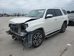 Salvage cars for sale from Copart Grand Prairie, TX: 2017 Toyota 4runner SR5/SR5 Premium