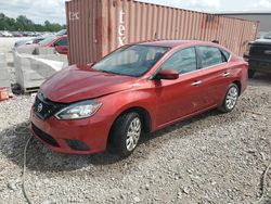 Salvage cars for sale at Hueytown, AL auction: 2017 Nissan Sentra S