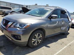 Salvage cars for sale at Vallejo, CA auction: 2017 Nissan Pathfinder S