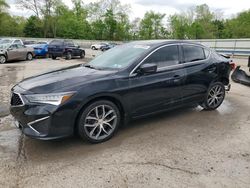 Salvage cars for sale from Copart Ellwood City, PA: 2020 Acura ILX Premium