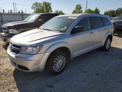 Salvage cars for sale from Copart Lansing, MI: 2012 Dodge Journey SE