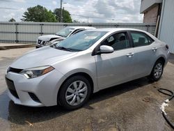 Toyota Corolla l salvage cars for sale: 2014 Toyota Corolla L