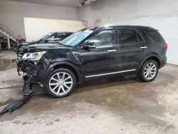 Salvage cars for sale from Copart Davison, MI: 2016 Ford Explorer Limited