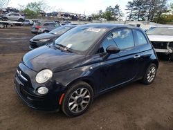 Salvage cars for sale at New Britain, CT auction: 2017 Fiat 500 POP