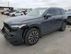 Salvage cars for sale at Grand Prairie, TX auction: 2021 Volvo XC90 T6 Momentum