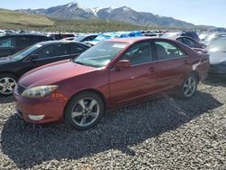 Salvage cars for sale at Reno, NV auction: 2005 Toyota Camry SE