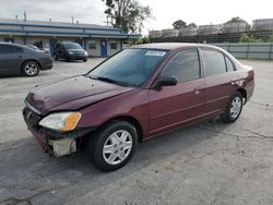 Salvage cars for sale at Tulsa, OK auction: 2003 Honda Civic LX