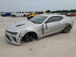 Salvage cars for sale at San Antonio, TX auction: 2018 Chevrolet Camaro SS